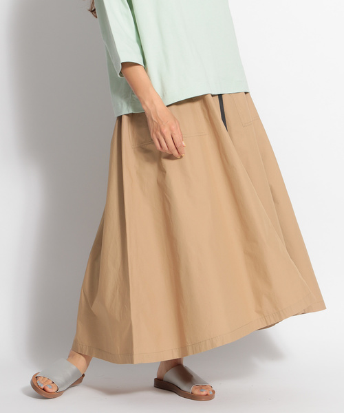 niko and...(ニコアンド)の「コットンアジャスト付きスカート(スカート・レディース・ライトブルー/ブラック/ベージュ/グリーン・MEDIUM/LARGE)」の20枚目の写真