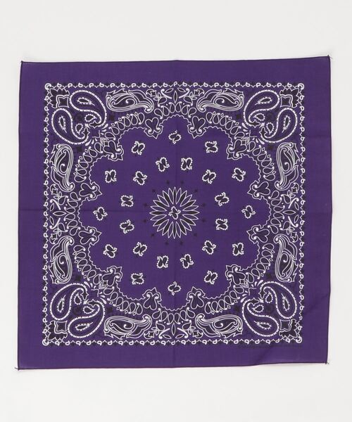 HAV-A-HANK（ハバハンク ）の「【HAV-A-HANK】PAISLEY BANDANNA/ペイズリーバンダナ（バンダナ/スカーフ・メンズ・ホワイト/ブラック/ベージュ/パープル/ネイビー/ブラウン/レッド系その他/ライトピンク/ブルー系その他2/イエロー/オレンジ/ブルー/グリーン/グリーン系その他/バーガンディー/グレー/レッド/カーキ/サックスブルー/ピンク/ターコイズブルー/ブラック×グレー/ミント/ネイビー系/マスタード・FREE）」の17枚目の写真