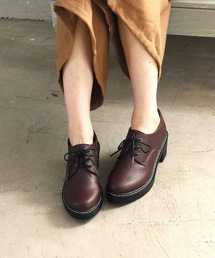 タンクソールレースアップマニッシュシューズ / 厚底マニッシュシューズ