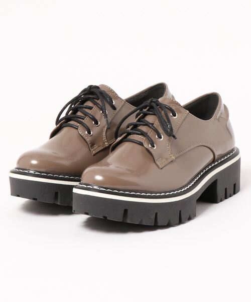 KOBE LETTUCE（コウベレタス）の「2type厚底マニッシュシューズ（ローファー・レディース・ブラウン系その他/ブラウン/ブラック/その他/ブラウン系その他2/ブラウン系その他3/ブラック系その他/その他1/その他2・L/LL/M/S）」の6枚目の写真