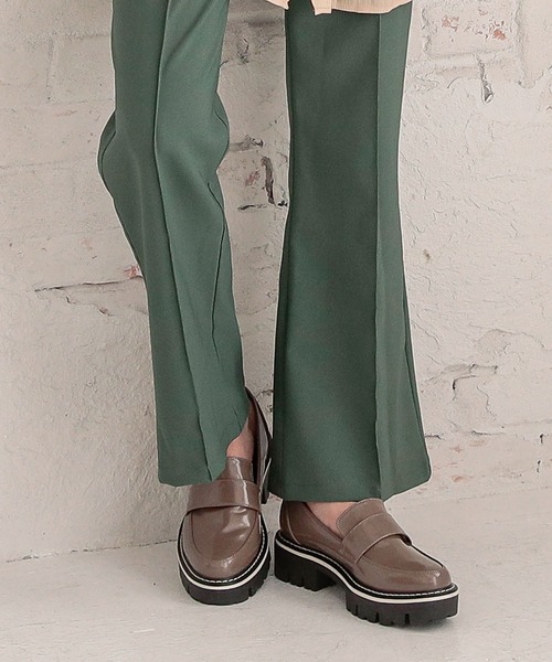 KOBE LETTUCE（コウベレタス）の「2type厚底マニッシュシューズ（ローファー・レディース・ブラウン系その他/ブラウン/ブラック/その他/ブラウン系その他2/ブラウン系その他3/ブラック系その他/その他1/その他2・L/LL/M/S）」の5枚目の写真