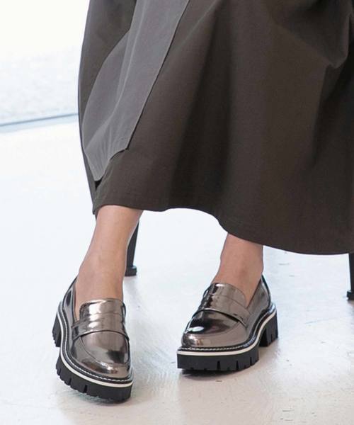 KOBE LETTUCE（コウベレタス）の「2type厚底マニッシュシューズ（ローファー・レディース・ブラウン系その他/ブラウン/ブラック/その他/ブラウン系その他2/ブラウン系その他3/ブラック系その他/その他1/その他2・L/LL/M/S）」の8枚目の写真