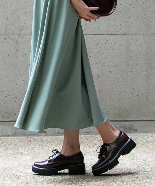 KOBE LETTUCE（コウベレタス）の「2type厚底マニッシュシューズ（ローファー・レディース・ブラウン系その他/ブラウン/ブラック/その他/ブラウン系その他2/ブラウン系その他3/ブラック系その他/その他1/その他2・L/LL/M/S）」の7枚目の写真