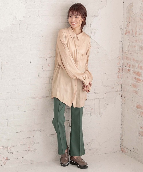 KOBE LETTUCE（コウベレタス）の「2type厚底マニッシュシューズ（ローファー・レディース・ブラウン系その他/ブラウン/ブラック/その他/ブラウン系その他2/ブラウン系その他3/ブラック系その他/その他1/その他2・L/LL/M/S）」の19枚目の写真