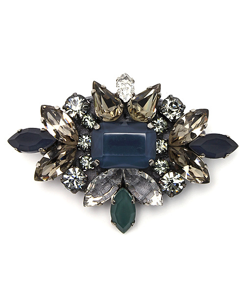 Demi-Luxe BEAMS(デミルクス ビームス)の「rada for BEAMS / 別注 マルチ ビジュー ブローチ(ブローチ/コサージュ・レディース・その他1・ONE SIZE)」の2枚目の写真