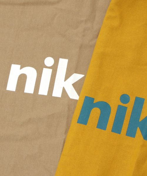 niko and...（ニコアンド）の「オリジナルニコロゴカラーマルシェバッグ（トートバッグ・レディース・ベージュ/レッド/カーキ/ブルー/ライトイエロー・0）」の14枚目の写真