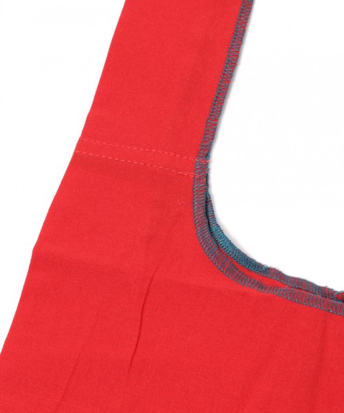 niko and...（ニコアンド）の「オリジナルニコロゴカラーマルシェバッグ（トートバッグ・レディース・ベージュ/レッド/カーキ/ブルー/ライトイエロー・0）」の8枚目の写真