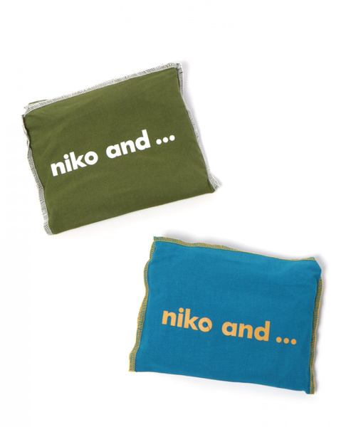 niko and...（ニコアンド）の「オリジナルニコロゴカラーマルシェバッグ（トートバッグ・レディース・ベージュ/レッド/カーキ/ブルー/ライトイエロー・0）」の19枚目の写真