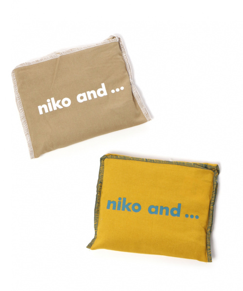 niko and...（ニコアンド）の「オリジナルニコロゴカラーマルシェバッグ（トートバッグ・レディース・ベージュ/レッド/カーキ/ブルー/ライトイエロー・0）」の18枚目の写真