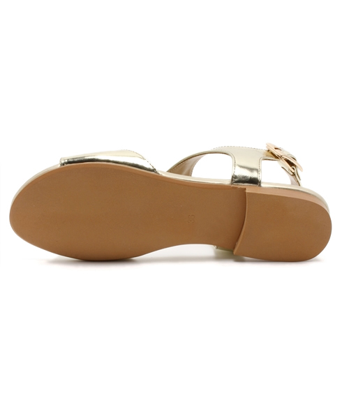 UNITED ARROWS（ユナイテッドアローズ）の「UAW TSL MTL サンダル ◆（サンダル・レディース・ゴールド・36h/36/37/35/35h/38/37h）」の6枚目の写真