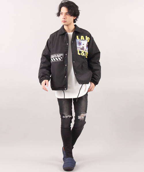 8(eight)(エイト)の「フォトコーチジャケット(ナイロンジャケット・メンズ・ブラック/ネイビー/ワイン・MEDIUM/LARGE)」の16枚目の写真