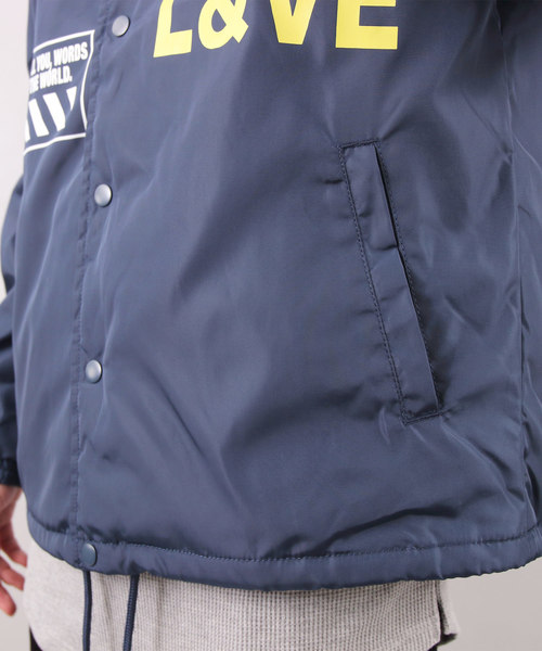 8(eight)(エイト)の「フォトコーチジャケット(ナイロンジャケット・メンズ・ブラック/ネイビー/ワイン・MEDIUM/LARGE)」の5枚目の写真