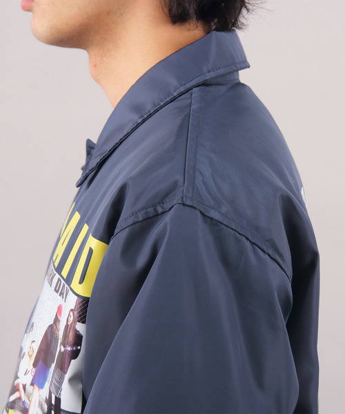 8(eight)(エイト)の「フォトコーチジャケット(ナイロンジャケット・メンズ・ブラック/ネイビー/ワイン・MEDIUM/LARGE)」の22枚目の写真