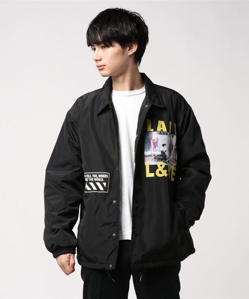 8(eight)(エイト)の「フォトコーチジャケット(ナイロンジャケット・メンズ・ブラック/ネイビー/ワイン・MEDIUM/LARGE)」の7枚目の写真