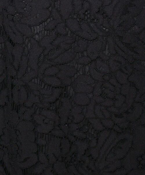 SHOO・LA・RUE(シューラルー)の「【S-3L】フラワーレースAラインスカート(スカート・レディース・ブラック/ブラック系・01/02/03/04/05)」の9枚目の写真