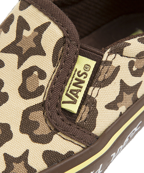X-girl Stages（エックスガールステージス）の「XGS VANS SLIP-ON LEOPARD/スリッポン/vans（スニーカー・キッズ・ブラウン・15cm/17cm/20cm/21cm/16cm/19cm/14cm/18cm）」の7枚目の写真