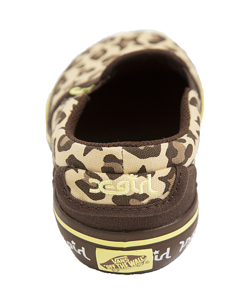 X-girl Stages（エックスガールステージス）の「XGS VANS SLIP-ON LEOPARD/スリッポン/vans（スニーカー・キッズ・ブラウン・15cm/17cm/20cm/21cm/16cm/19cm/14cm/18cm）」の8枚目の写真