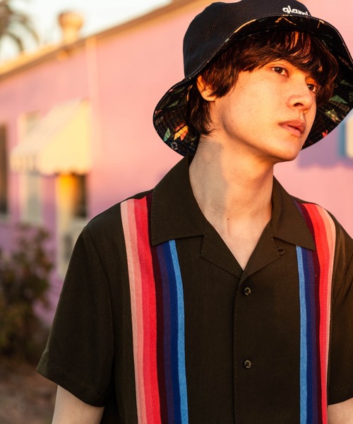 glamb（グラム）の「Rainbow cuba SH / レインボーキューバシャツ（シャツ/ブラウス・メンズ・ホワイト/ブラック/カーキ・2/0/4/1/3）」の17枚目の写真