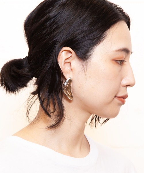 Ayler(アイラー)の「Ayler アイラー / Piace ニュアンスパーツピアス(ピアス(両耳用)・レディース・シルバー/ゴールド・FREE)」の12枚目の写真