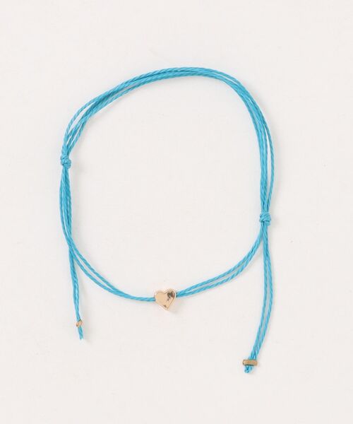 Fun & Daily（ファンアンドデイリー）の「F&D : スモールハートロープアンクレット（アンクレット・レディース・ゴールド/ブラック/ブルー・FREE）」の3枚目の写真