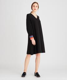 Paul Smith ポールスミス/カラーコントラストカフス ワンピース/Aランク/81【中古】 Paul Smith ポールスミス/カラーコントラストカフス ワンピース
