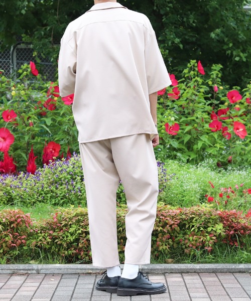 PairPair（ペアペア）の「Wポケットオープンカラーシャツ(セットアップ)（シャツ/ブラウス・メンズ・ネイビー/アイボリー/モカ・FREE）」の7枚目の写真