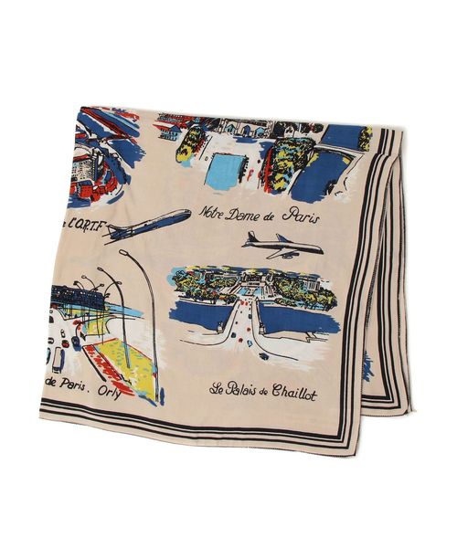 Bindu パリマップスカーフ マフラー Ships シップス のファッション通販 Zozotown