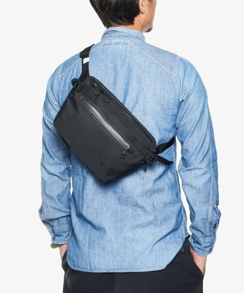 AS2OV（アッソブ）の「【AS2OV/アッソブ】 WATER PROOF CORDURA 305D FANNY PACK / ファニーパック ミニショルダー（ショルダーバッグ・メンズ・ブラック/カーキオリーブ・FREE）」の18枚目の写真