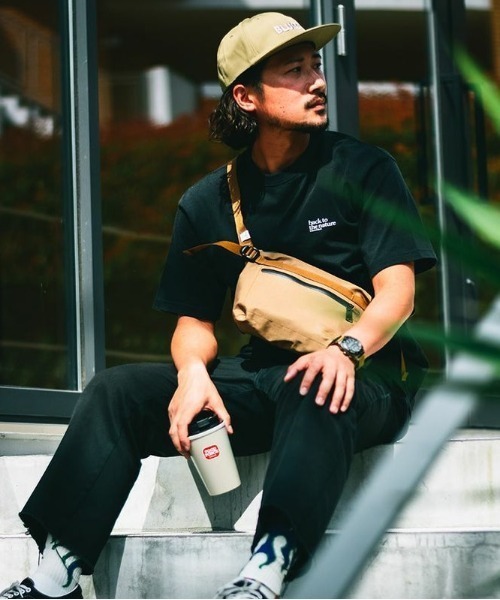 AS2OV（アッソブ）の「【AS2OV/アッソブ】 WATER PROOF CORDURA 305D FANNY PACK / ファニーパック ミニショルダー（ショルダーバッグ・メンズ・ブラック/カーキオリーブ・FREE）」の22枚目の写真