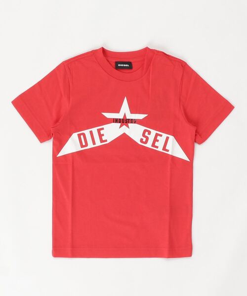DIESEL（ディーゼル）の「DIESEL（ディーゼル）Kids & Junior 半袖Tシャツカットソー（Tシャツ/カットソー・キッズ・ホワイト/レッド系その他/レッド/ブラック・12Y/14Y/4Y/8Y/10Y/16Y/6Y）」の16枚目の写真