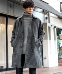 メンズのステンカラーコート ウール ニット ファッション通販 Zozotown