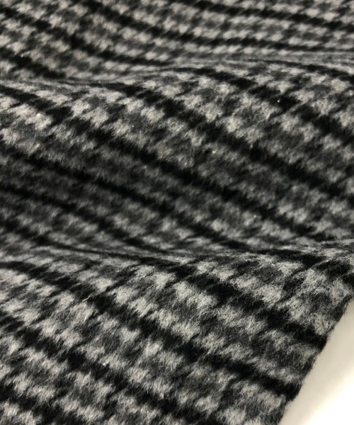 Beno（ビーノ）の「ミックスウールシャギー ブリティッシュチェック オーバー ロング ステンカラーコート（ステンカラーコート・メンズ・グレー系その他/ブラウン系その他/グレー系その他2/ブラウン系その他2/ブラウン系その他3/ブラウン系その他4・M/L）」の7枚目の写真