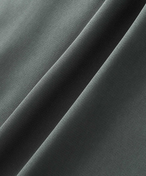 Kappa（カッパ）の「Kappa/カッパ 別注 ビッグポケットジップセットアップ レギュラーカラーシャツ (ジップアップ半袖シャツ＋タックワイドパンツ)（セットアップ・メンズ・ベージュ/チャコールグレー/アイボリー/サックスブルー/ブラック/ライラック・L/M）」の17枚目の写真