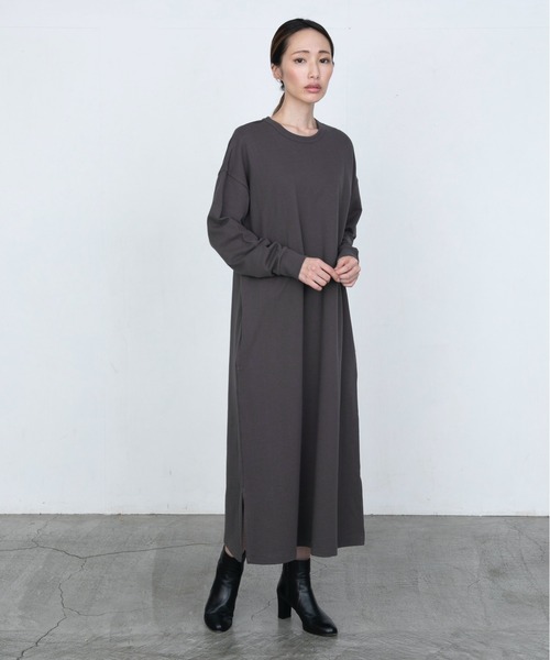 セール Cocowalk C H Sweat One Piece スウェット ワンピース ワンピース Coco Walk ココウォーク のファッション通販 Zozotown