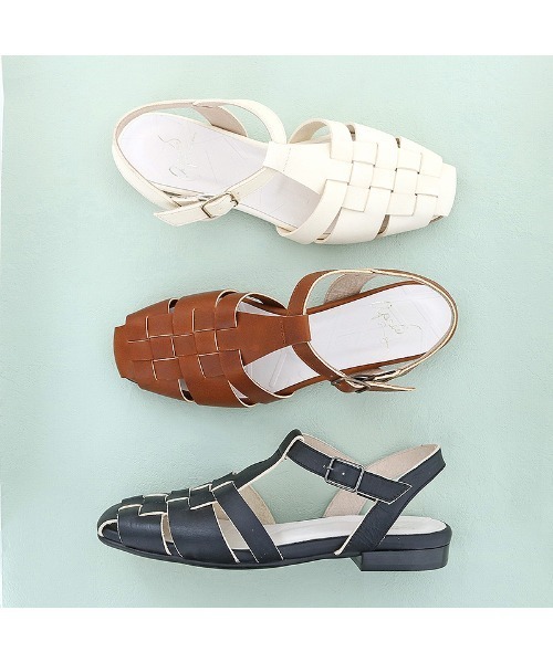 apres(アプレ)の「【LEZZA BOTANICA】グルカサンダル / apres(アプレ)(サンダル・レディース・ブラウン/アイボリー/ブラック・22.5cm/23.0cm/23.5cm/24.0cm/24.5cm)」の21枚目の写真