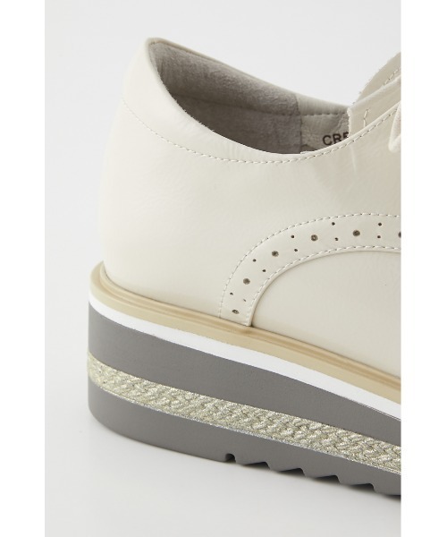 STACCATO（スタッカート）の「ギャレットプラットフォームシューズ（ドレスシューズ・レディース・ベージュ/ライトブラック・24.5cm/24cm/23cm/23.5cm/22.5cm）」の10枚目の写真