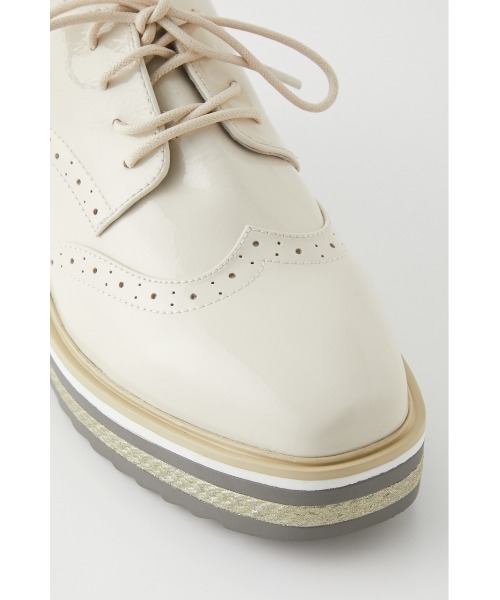 STACCATO（スタッカート）の「ギャレットプラットフォームシューズ（ドレスシューズ・レディース・ベージュ/ライトブラック・24.5cm/24cm/23cm/23.5cm/22.5cm）」の11枚目の写真