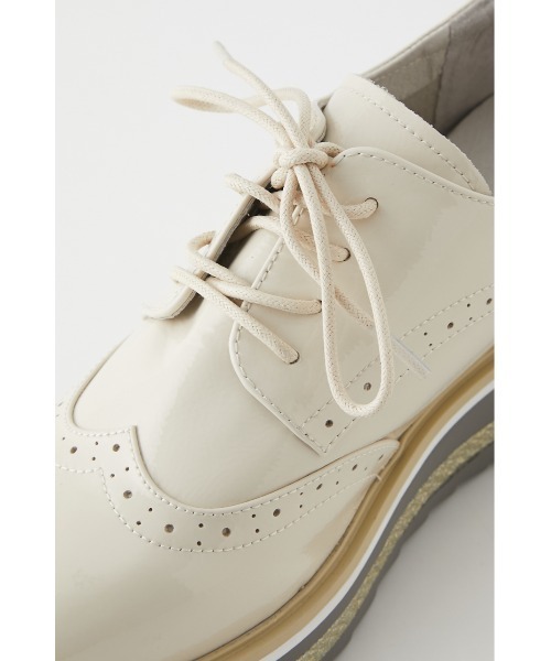 STACCATO（スタッカート）の「ギャレットプラットフォームシューズ（ドレスシューズ・レディース・ベージュ/ライトブラック・24.5cm/24cm/23cm/23.5cm/22.5cm）」の12枚目の写真