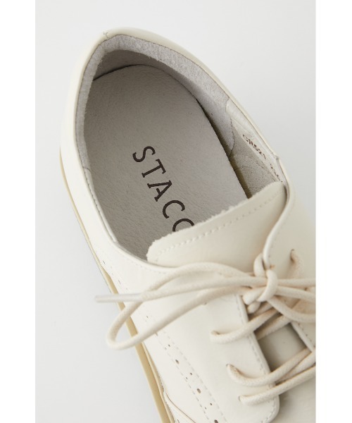 STACCATO（スタッカート）の「ギャレットプラットフォームシューズ（ドレスシューズ・レディース・ベージュ/ライトブラック・24.5cm/24cm/23cm/23.5cm/22.5cm）」の13枚目の写真