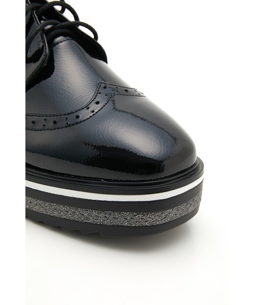 STACCATO（スタッカート）の「ギャレットプラットフォームシューズ（ドレスシューズ・レディース・ベージュ/ライトブラック・24.5cm/24cm/23cm/23.5cm/22.5cm）」の19枚目の写真