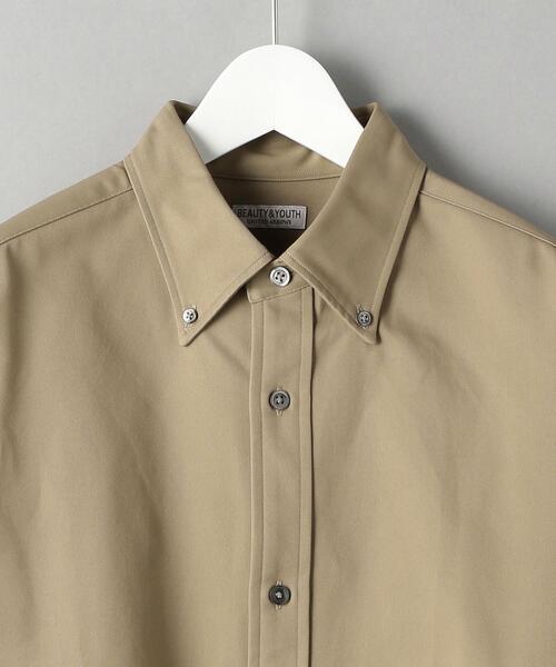 BEAUTY&YOUTH UNITED ARROWS（ビューティーアンドユースユナイテッドアローズ）の「BY コットン ナイロン ビッグシルエット シャツ（シャツ/ブラウス・メンズ・ナチュラル/ベージュ・MEDIUM/SMALL/LARGE/X-LARGE）」の4枚目の写真