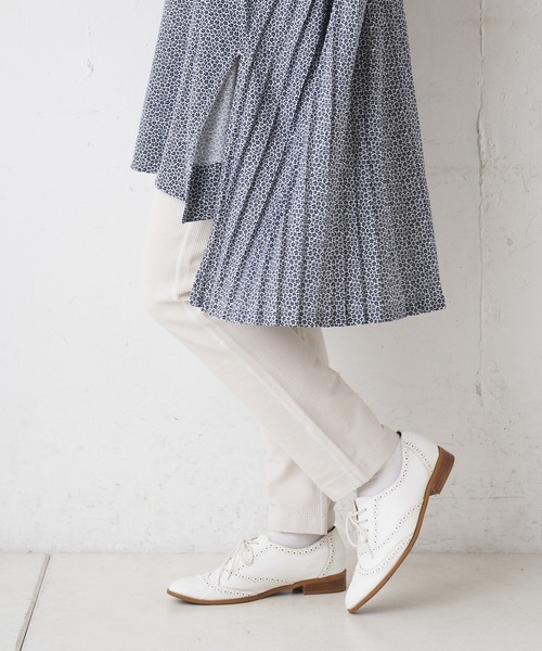 PUAL CE CIN（ピュアルセシン）の「テレコピグメントパンツ（その他パンツ・レディース・チャコールグレー/グレー/ライトベージュ・FREE）」の16枚目の写真