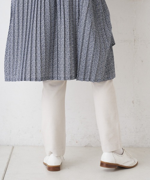 PUAL CE CIN（ピュアルセシン）の「テレコピグメントパンツ（その他パンツ・レディース・チャコールグレー/グレー/ライトベージュ・FREE）」の10枚目の写真