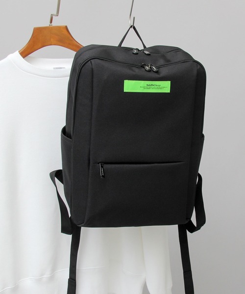 Satellite(サテライト)の「【 Satellite / サテライト 】 PROPCUBE プロップキューブ / 防水素材 スクエア型 バックパック / リュック(バックパック/リュック・メンズ・ブラック/ブラック系その他・FREE)」の9枚目の写真