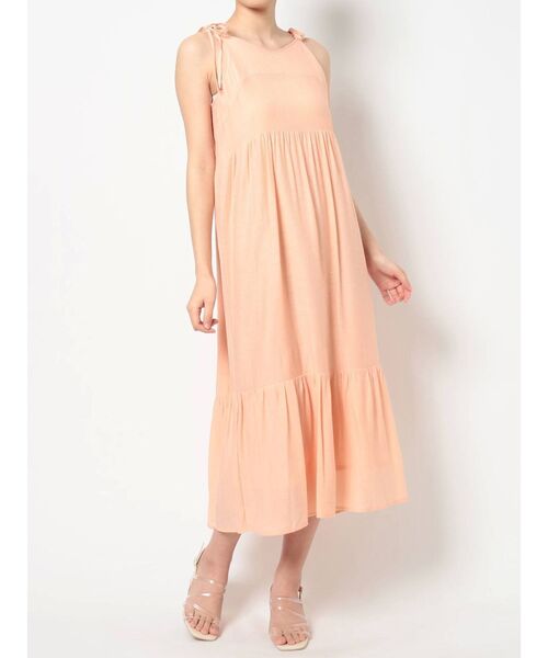 dazzlin（ダズリン）の「リボンキャミキャンディカラーワンピース（ワンピース・レディース・ブルー/ベージュ/グリーン・FREE）」の22枚目の写真