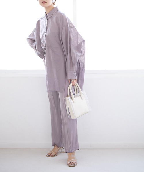 Heather（ヘザー）の「カラートロミパンツ_946275（その他パンツ・レディース・パープル/ブラウン/イエロー・FREE）」の19枚目の写真