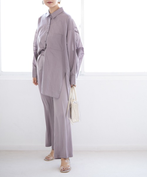 Heather（ヘザー）の「カラートロミパンツ_946275（その他パンツ・レディース・パープル/ブラウン/イエロー・FREE）」の20枚目の写真