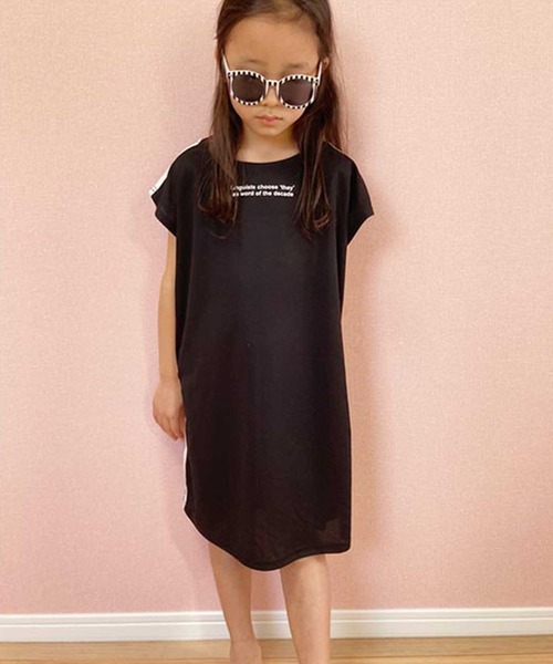 セール Dry Mesh サイドラインワンピース キッズ ワンピース The Casual カジュアル のファッション通販 Zozotown