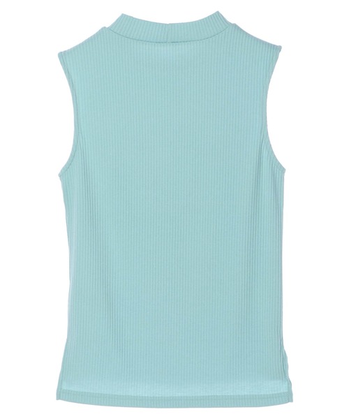 DURAS（デュラス）の「ノースリカットリブトップス（Tシャツ/カットソー・レディース・ホワイト/ベージュ/ミント/ピンク/ブラック・FREE）」の12枚目の写真