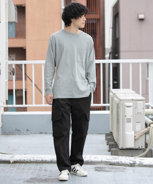 ITEMS URBANRESEARCH（アイテムズ アーバンリサーチ）の「ポリストレッチカーゴパンツ（その他パンツ・メンズ・ベージュ/ブラック/カーキ・LARGE/MEDIUM）」の10枚目の写真